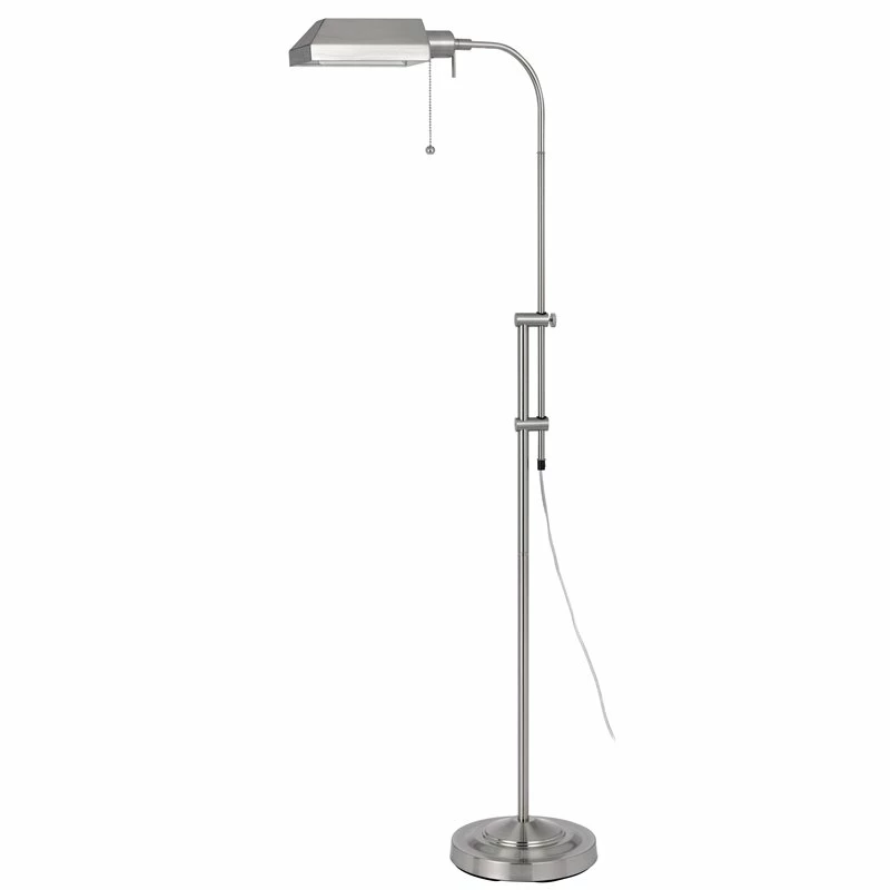 Promo ๐ฏ Cal Lighting Pharmacy 10" Adjustable Durable Metal Floor Lamp In Silver ๐ 3 Promo ๐ฏ Cal Lighting Pharmacy 10" Adjustable Durable Metal Floor Lamp In Silver ๐