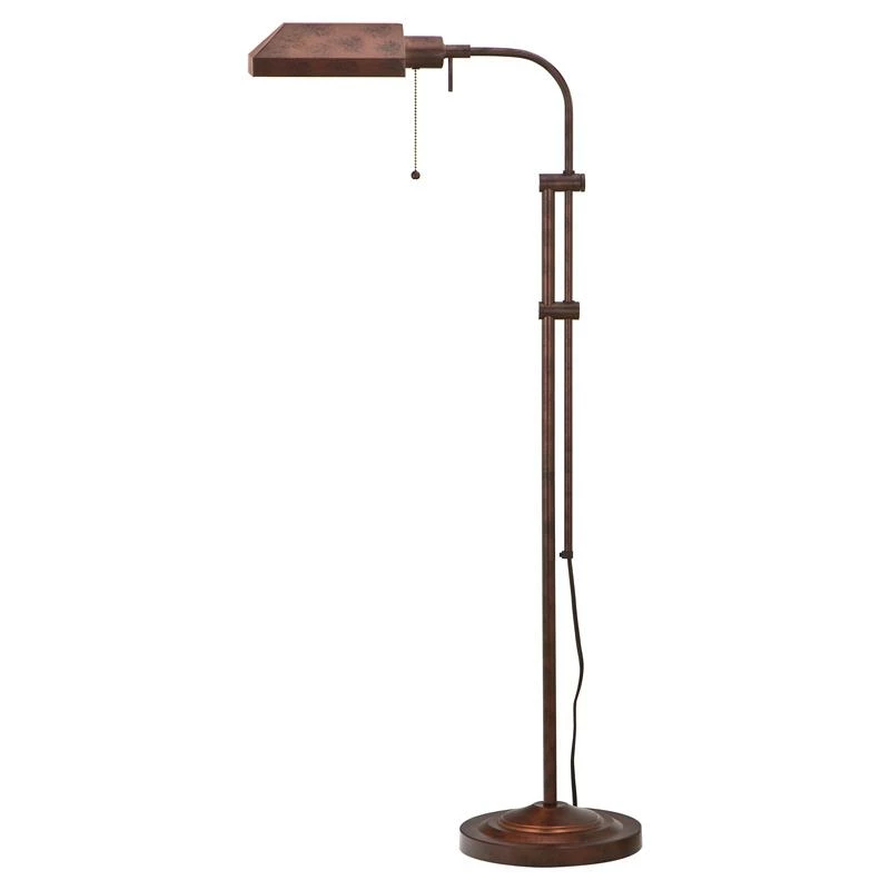 Brand new ⌛ Cal Lighting Pharmacy 10" Adjustable Durable Metal Floor Lamp In Rust Brown 🎁 4 Brand new ⌛ Cal Lighting Pharmacy 10" Adjustable Durable Metal Floor Lamp In Rust Brown 🎁 - Image 2