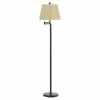 Best Sale ✔️ Cal Lighting Andros 14" Durable Metal Floor Lamp With Swing Arm In Dark Bronze ⭐