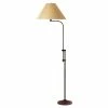 Best Pirce 🎁 Cal Lighting 19" Durable Metal Floor Lamp With Adjustable Pole In Rust Brown ⭐ -Henn&Hart shop 1332568 1 L