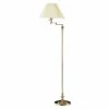 Brand new ⭐ Cal Lighting 16" Transitional Metal Floor Lamp With Swing Arm In Antique Brass 🧨