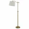 Discount 🎁 Cal Lighting Wilmington 14" Durable Metal Floor Lamp In Antique Brass 🤩