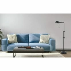 Discount 🧨 Cal Lighting Croby 10" Transitional Metal Floor Lamp In Oil Rubbed Bronze 👏 -Henn&Hart shop 1362344 1 L