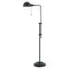 Discount 🧨 Cal Lighting Croby 10" Transitional Metal Floor Lamp In Oil Rubbed Bronze 👏 -Henn&Hart shop 1362344 2 L