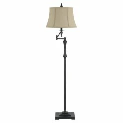 Discount โค๏ธ Cal Lighting Madison 16" Durable Metal Floor Lamp In Oil Rubbed Bronze ๐ฅฐ