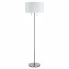 Cheapest 🤩 Cal Lighting Calais 17" Metal Floor Lamp With Pull Chain Switch In Silver 🎉
