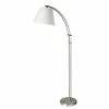 Best deal 🔔 Dainolite Metal Modern 1 Light Satin Chrome Floor Lamp 🔔