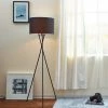 New ✨ Teamson Design Versanora Cara Tripod Metal Floor Lamp In Black 👏