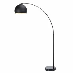 Best deal 🧨 Teamson Design Versanora Arquer Arc Floor Metal Lamp In Black 🤩
