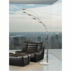 Top 10 🎁 Brika Home Floor Lamp In Chrome 💯 -Henn&Hart shop 1502324 1 L