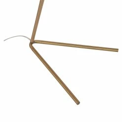 Outlet 😍 Henn&Hart 19" Brass Metal/Fabric Floor Lamp 🤩 -Henn&Hart shop 1922580 5 L