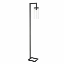 Best reviews of 🎉 Henn&Hart 11" Blackened Bronze Metal/Glass Floor Lamp ⭐ -Henn&Hart shop 1922584 9 L