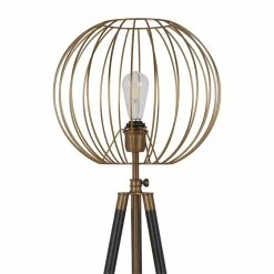 Cheapest 😀 Henn&Hart 24" Antique Brass Finish Metal Floor Lamp ⭐ -Henn&Hart shop 1922585 1 L
