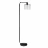 Outlet 🛒 Henn&Hart 11" Blackened Bronze Metal/Glass Floor Lamp 🌟 -Henn&Hart shop 1922591 L