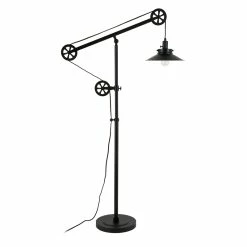 Coupon 🥰 Henn&Hart 40" Blackened Bronze Metal Floor Lamp 🌟 -Henn&Hart shop 1922603 10 L