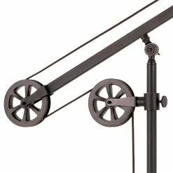 Coupon 🥰 Henn&Hart 40" Blackened Bronze Metal Floor Lamp 🌟 -Henn&Hart shop 1922603 7 L