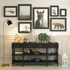 Brand new 👏 Henn&Hart 15" Brass Metal Floor Lamp 🌟 -Henn&Hart shop 1922604 9 L