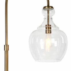 Discount 😉 Henn&Hart 12" Brass Metal/Glass Floor Lamp 🎉 -Henn&Hart shop 1974867 7 L