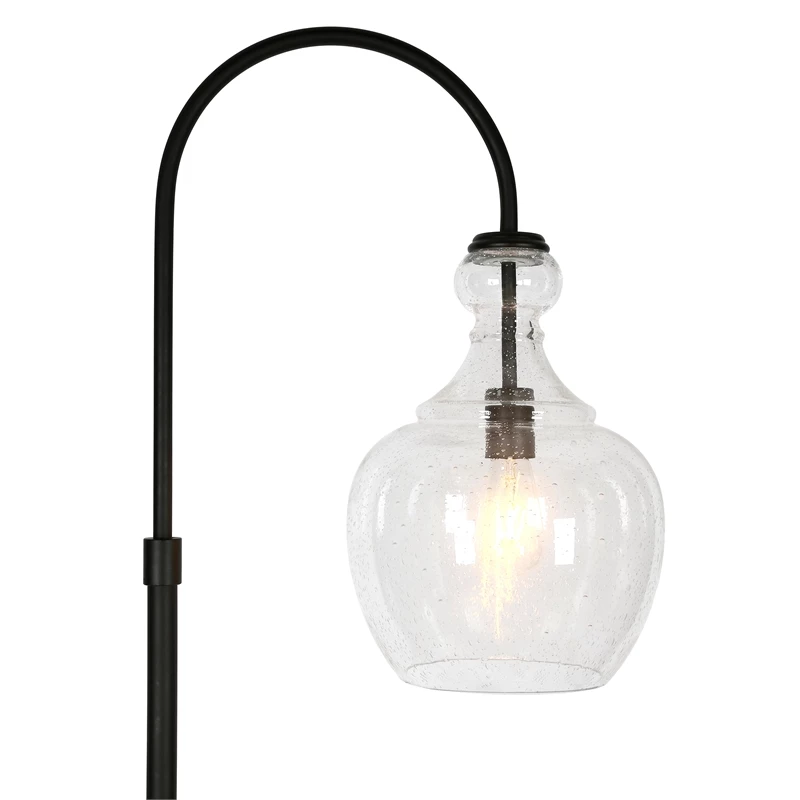 Budget ๐ฅ Henn&Hart 12" Blackened Bronze Metal/Glass Floor Lamp ๐ 9 Budget ๐ฅ Henn&Hart 12" Blackened Bronze Metal/Glass Floor Lamp ๐ - Image 7