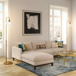 Discount 😉 Henn&Hart 12" Brass Metal/Glass Floor Lamp 👍 29 Discount 😉 Henn&Hart 12" Brass Metal/Glass Floor Lamp 👍 -Henn&Hart shop 1984763 13 L