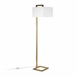 Hot Sale 🥰 Henn&Hart 16" Brass Metal/Fabric Floor Lamp ✨ 21 Hot Sale 🥰 Henn&Hart 16" Brass Metal/Fabric Floor Lamp ✨ -Henn&Hart shop 1984771 8 L