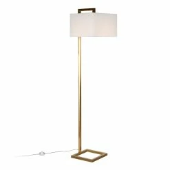 Hot Sale 🥰 Henn&Hart 16" Brass Metal/Fabric Floor Lamp ✨ 22 Hot Sale 🥰 Henn&Hart 16" Brass Metal/Fabric Floor Lamp ✨ -Henn&Hart shop 1984771 9 L