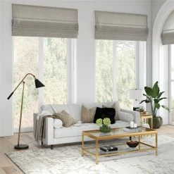 Flash Sale ❤️ Henn&Hart 11" Brass/Matte Black Metal Floor Lamp 🥰 -Henn&Hart shop 2004333 3 L