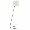 Flash Sale ✨ Pemberly Row 60.75" Midcentury Modern Tilted Brass Floor Lamp With Fabric Shade 🥰 -Henn&Hart shop 2014354 L 1