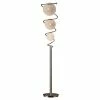 Wholesale 🧨 Lexicon Modern Metal Base Floor Lamp In Satin Nickel 🛒 -Henn&Hart shop 2025674 L