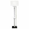 Buy 👏 Lexicon Modern Metal Base Floor Lamp In Satin Nickel ⭐ -Henn&Hart shop 2025676 L