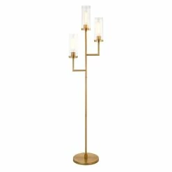 Buy ⭐ Henn&Hart 15" Brass Metal/Glass Floor Lamp 😉 14 Buy ⭐ Henn&Hart 15" Brass Metal/Glass Floor Lamp 😉 -Henn&Hart shop 2027469 2 L
