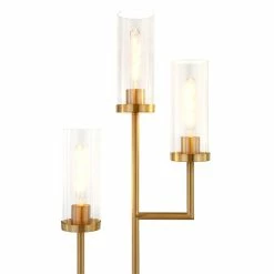 Buy ⭐ Henn&Hart 15" Brass Metal/Glass Floor Lamp 😉 18 Buy ⭐ Henn&Hart 15" Brass Metal/Glass Floor Lamp 😉 -Henn&Hart shop 2027469 6 L