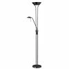 Brand new 💯 Allora Contemporary Metal Floor Lamp In Matte Black ⭐ -Henn&Hart shop 2109482 L