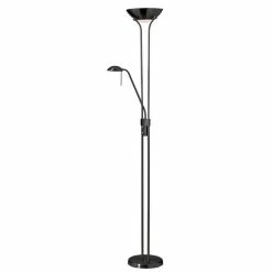 Brand new 💯 Allora Contemporary Metal Floor Lamp In Matte Black ⭐
