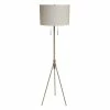 Coupon 🌟 ORE International Mid-Century Metal Adjustable Tripod Floor Lamp In Silver ❤️