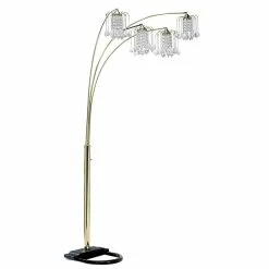 Cheap ๐ ORE International 84" Traditional Metal Floor Lamp In Polished Brass ๐คฉ