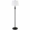 Budget 👏 Henn&Hart 16" Blackened Bronze Metal/Fabric Floor Lamp 🎁 -Henn&Hart shop 2159030 L