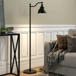 Best deal ✨ Henn&Hart 12" Blackened Bronze Metal Floor Lamp ❤️ -Henn&Hart shop 2159152 9 L
