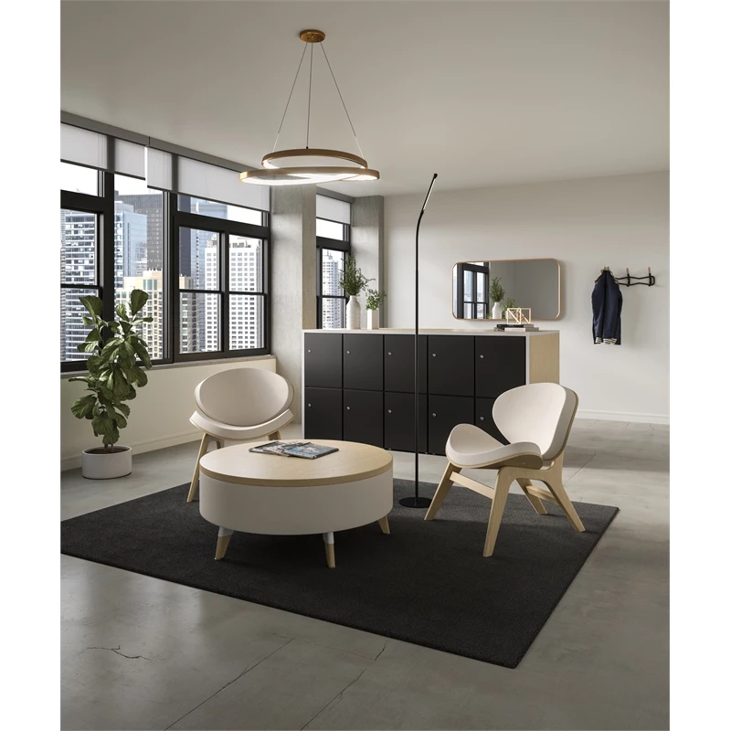 Brand new 🔔 Safco Resi 60"H Gooseneck Modern Metal LED Floor Lamp In Black 🎉 4 Brand new 🔔 Safco Resi 60"H Gooseneck Modern Metal LED Floor Lamp In Black 🎉 - Image 2