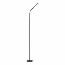 Brand new 🔔 Safco Resi 60"H Gooseneck Modern Metal LED Floor Lamp In Black 🎉
