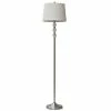Brand new 🌟 Crestview Collection Andrea Metal And Crystal Floor Lamp In Silver ✔️