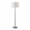 Top 10 ⌛ HomeRoots 18.5" Double Bulb Modern Steel Metal Floor Lamp In White/Silver 🌟