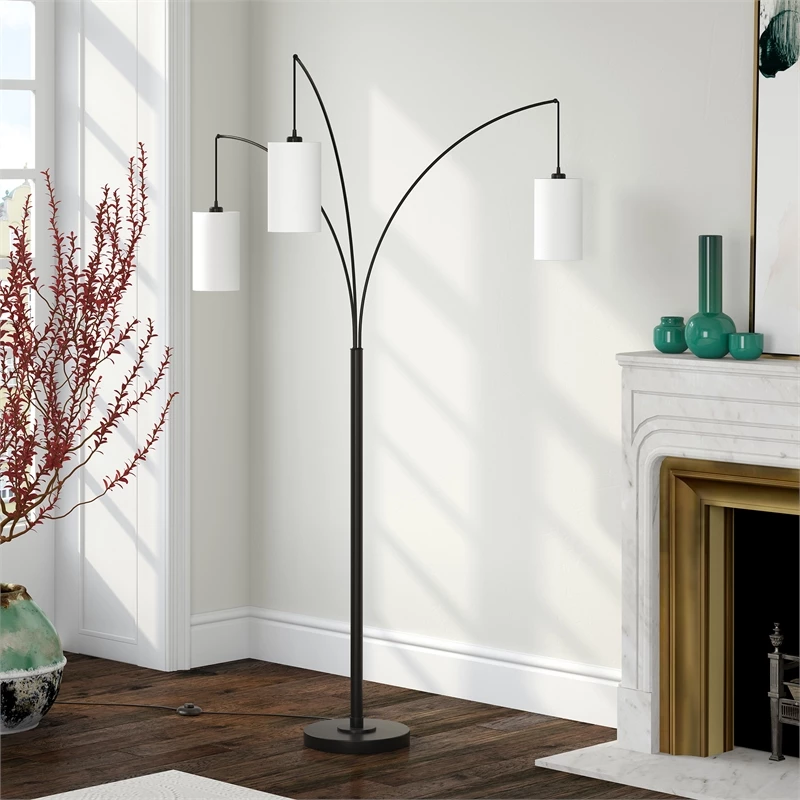 Buy ๐งจ Henn&Hart 19" Blackened Bronze Metal/Fabric Floor Lamp โ 9 Buy ๐งจ Henn&Hart 19" Blackened Bronze Metal/Fabric Floor Lamp โ - Image 7