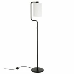 Outlet ๐ Henn&Hart 11" Blackened Bronze Metal/Fabric Floor Lamp โ๏ธ 12 Outlet ๐ Henn&Hart 11" Blackened Bronze Metal/Fabric Floor Lamp โ๏ธ -Henn&Hart shop 2242034 4 L