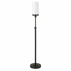 Top 10 👏 Henn&Hart 11" Blackened Bronze Metal/Glass Floor Lamp ⭐
