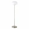 Best deal ✨ Henn&Hart 13" Brushed Nickel Finish Metal/Glass Floor Lamp ✨ -Henn&Hart shop 2334266 L