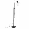 Best deal 💯 Henn&Hart 18" Blackened Bronze Metal/Glass Floor Lamp 🎉 -Henn&Hart shop 2366866 1 L