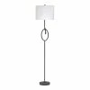 Discount 😍 Jamie Young Co Knot Modern Metal Floor Lamp In Textured Charcoal 🔔 -Henn&Hart shop 2395769 L