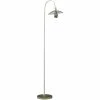 Outlet ⭐ ORE International 64.25" In Industrial Farm Pendant Cage Satin Matte Gold/White Metal Floor Lamp ⌛ -Henn&Hart shop 2438813 L