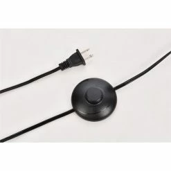 Coupon 🌟 Living District Ines 1-Light Mid-Century Metal Floor Lamp In Black And White 😉 -Henn&Hart shop 2441630 6 L